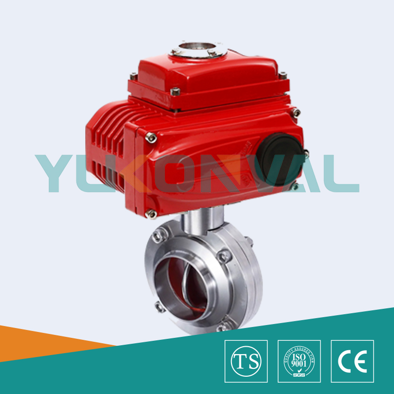 對焊式衛(wèi)生級電動蝶閥